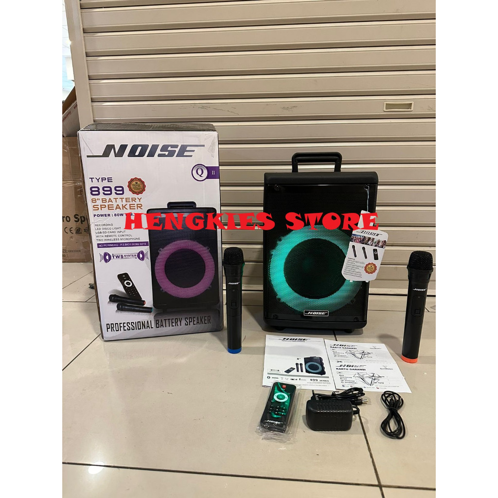SPEAKER PORTABLE NOISE 899 Qii / 899Qii (ORIGINAL) 8INCH