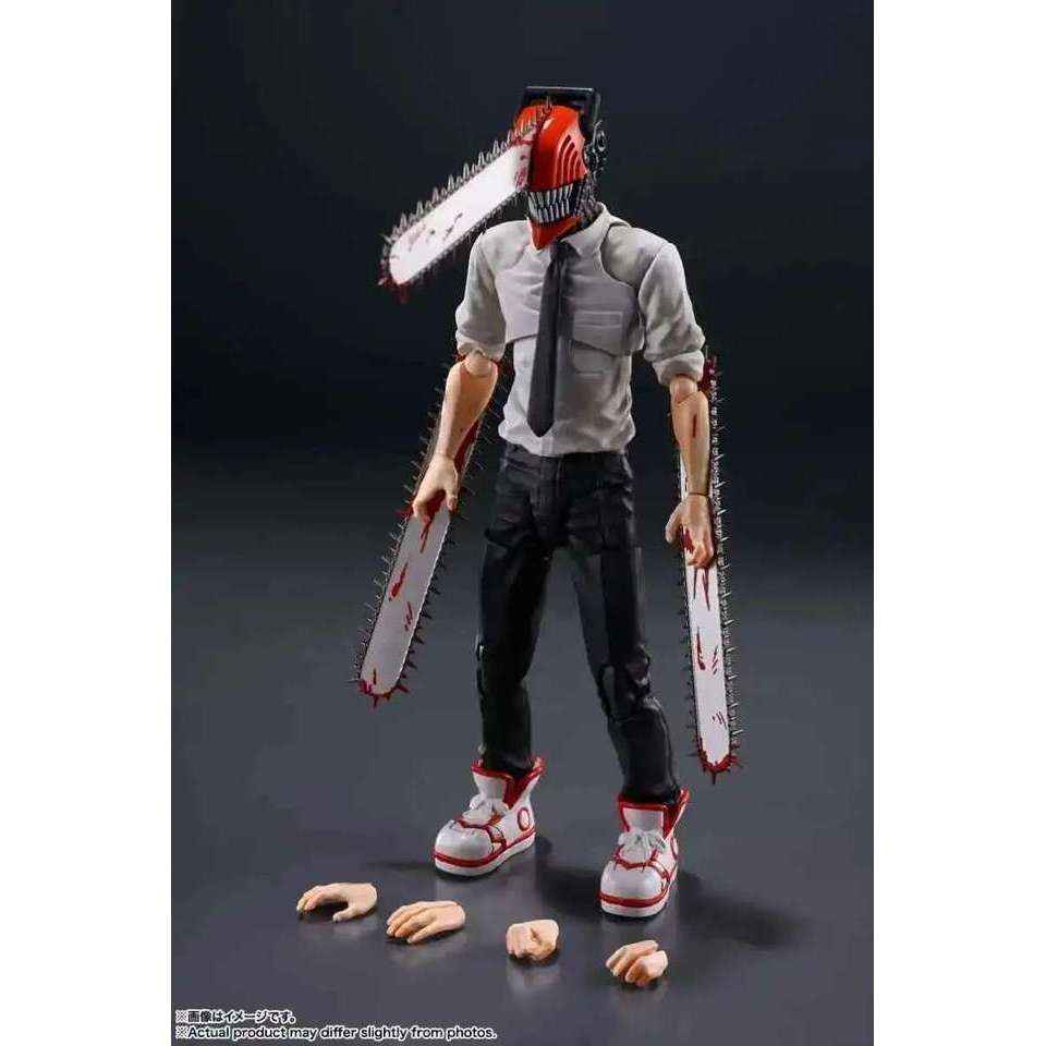 In SHFiguarts NEW Stock SHF Makima Denji Power Chainsaw Man SAMURAI SWORD Action Figure PVC Collecti