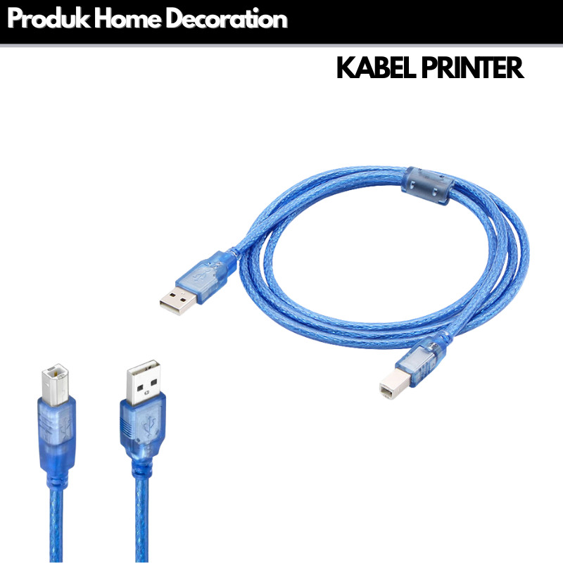 Kabel Printer USB 2.0 A to B Kabel Data Printer