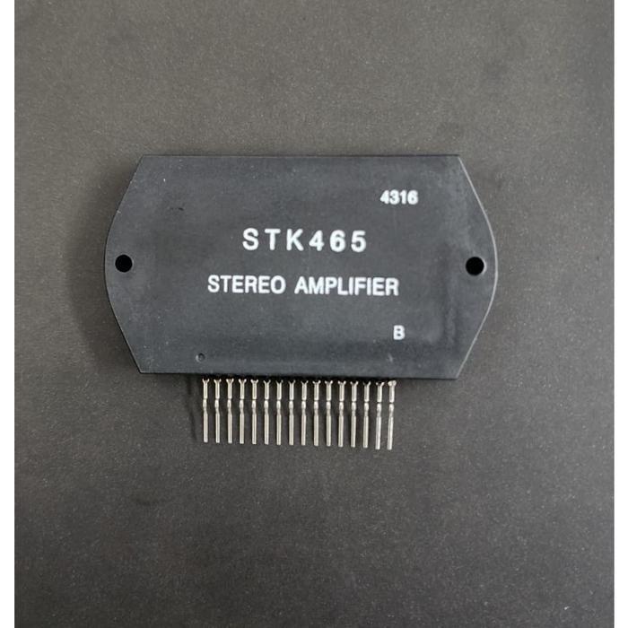 IC STK465 STK 465 Stereo 2 x 30W Audio Amplifier