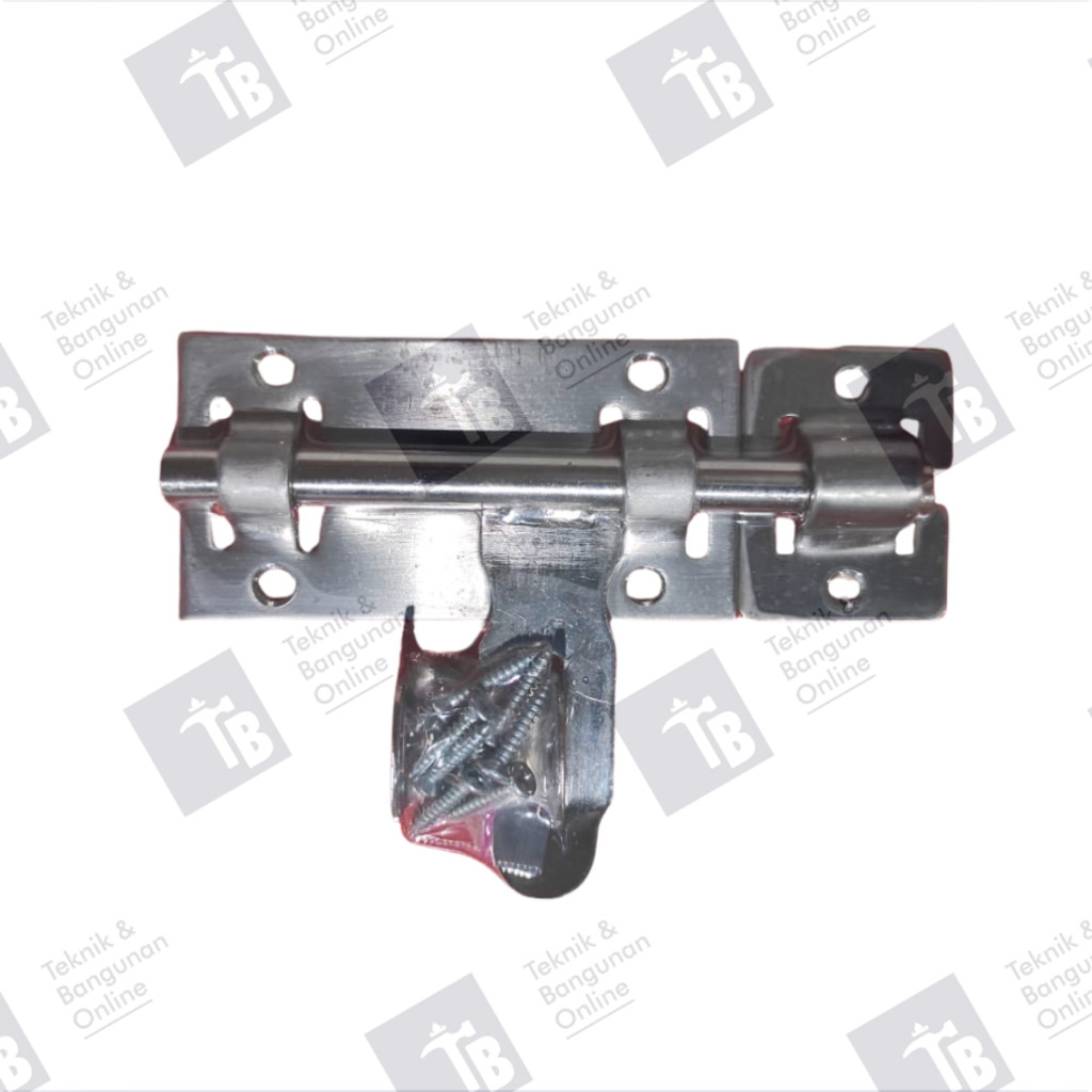 3R Grendel Overval 4 Inch 4" SS / Grendel Pintu Tebal 4inch