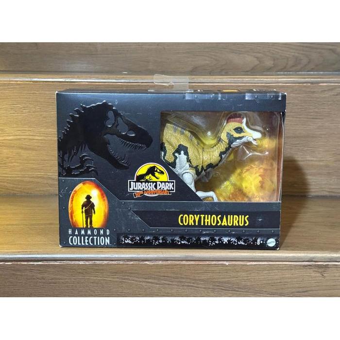 Hammond Collection Parasaurolophus Action Figure Jurassic World Jurassic Park Dinosaur Mattel