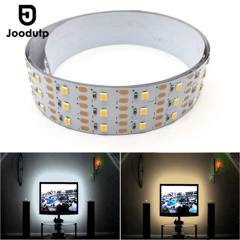 JOODUTP Strip Lampu LED Tegangan Rendah 5V Lembut Dekorasi Cermin Lampu Suasana Strip Lampu yang Dap