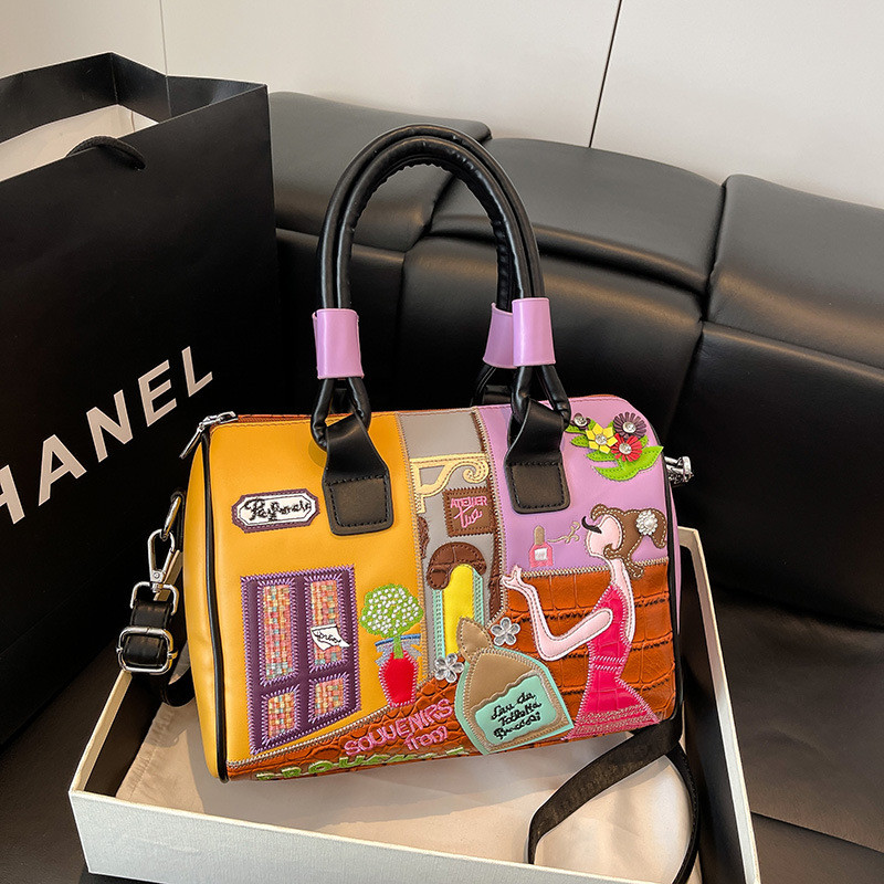 High-Quality Women's Handbags Wholesale Ladies' Bags Handheld Crossbody Bags European and American S