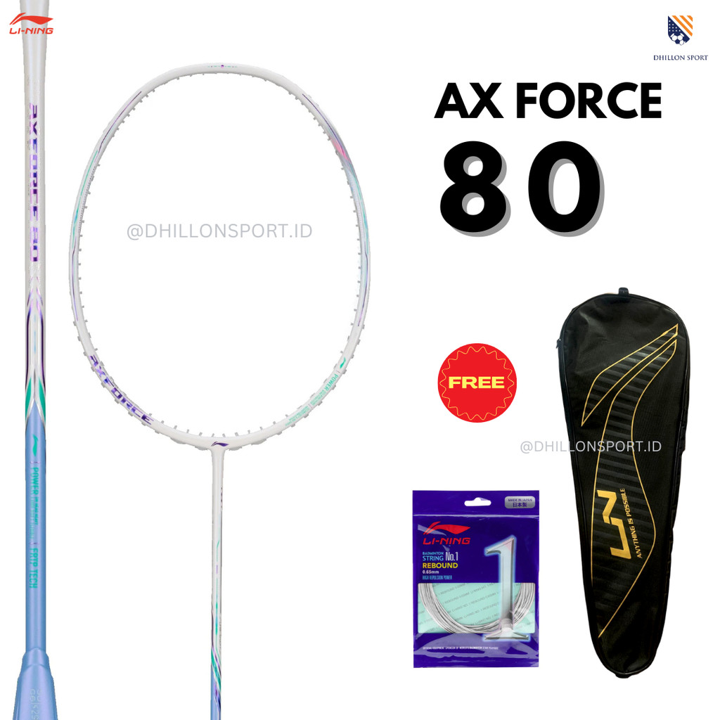 Raket badminton Lining AX FORCE 80 / Li-Ning AXFORCE Original