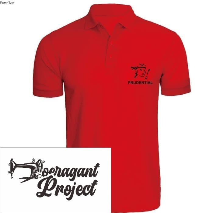 KAOS POLO SHIRT PRUDENTIAL ASURANSI BAJU TSHIRT GAUL KEREN UNIK MURAH JP