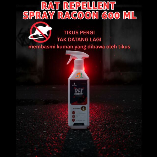 Racoon Rat repellent spray 600ml