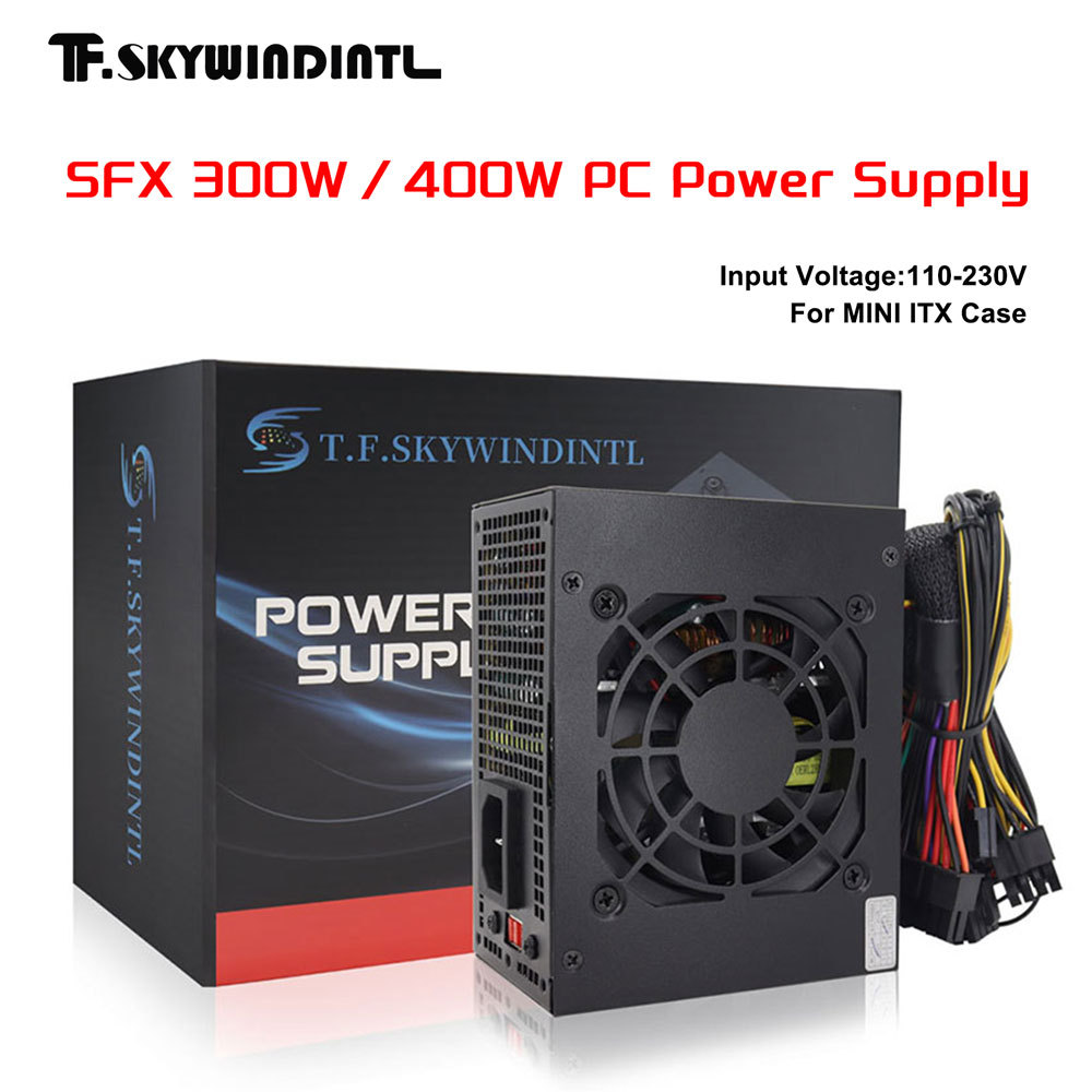 Real Watts 300w 400W SFX Computer Power Supply POWER SUPPLIES Mini ITX Solution Micro ATX SFX 300W P