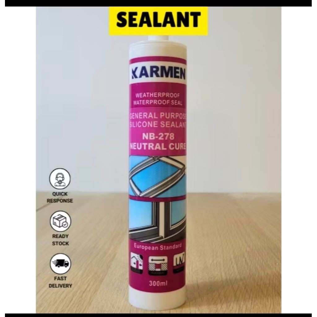 Sealant Netral tidak berbau asam /sealant netral silicone cocok digunakan exterior maupun interio wa