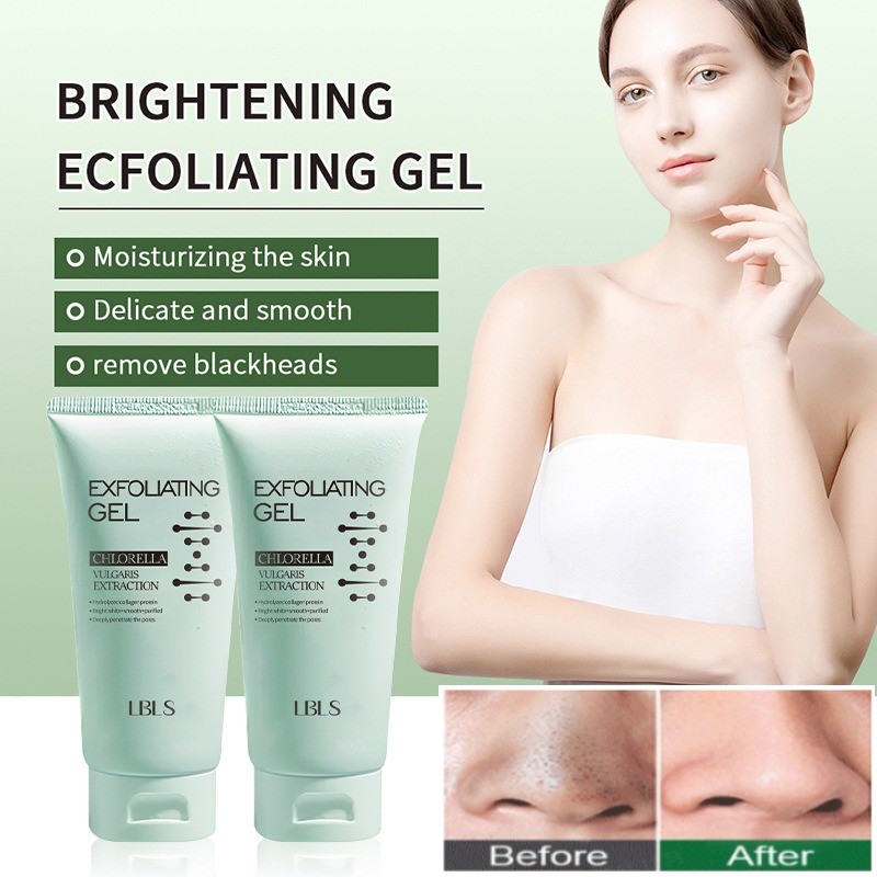 (COD) Gel Pengelupas Wajah Ekstrak Herbal Pembersih Wajah Lulur Tubuh Pencerah Dan Pengelupas Untuk 