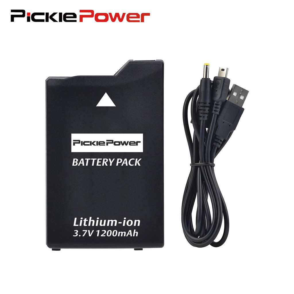 Pickle Power PSP 3000/2000 Battery with arger Cable for PSP Slim 2000 PSP-S110,PSP-3001, PSP-3002, P