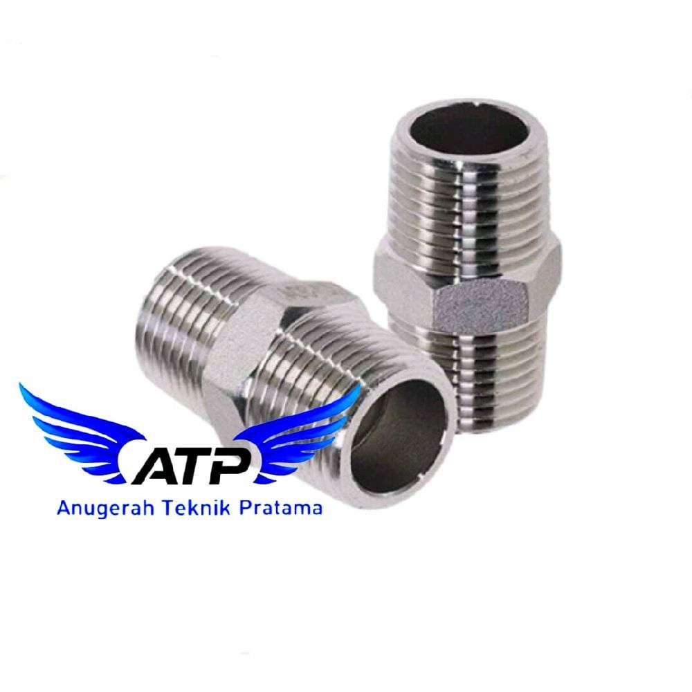 double nepel drat ss304 3 inch