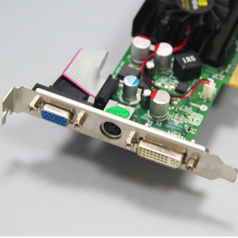 video graphic card for nVIDIA FX6200 256M AGP 4x 8X DDR2 VGA+S video+DVI 64bit AGP Video Card Graphi