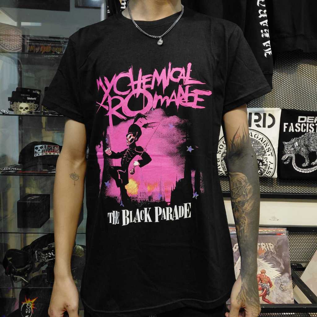 ORI T Shirt Band Official MY CHEMICAL ROMANCE - MARCH Original