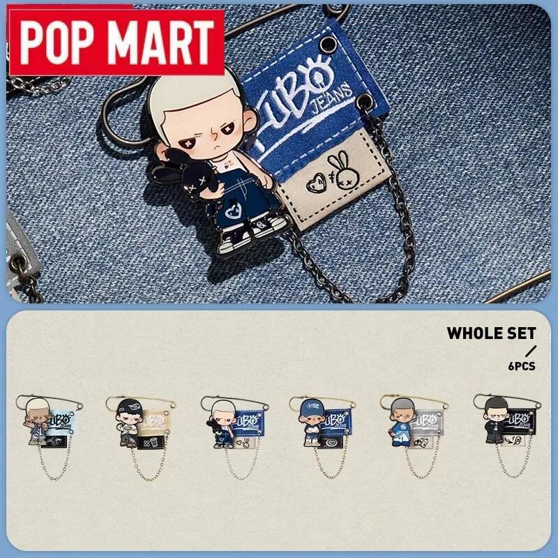 POP MART Kubo Jeans Series - Badge Blind Box Toys Guess Bag Mystery Box Mistery Caixa Action Figure 