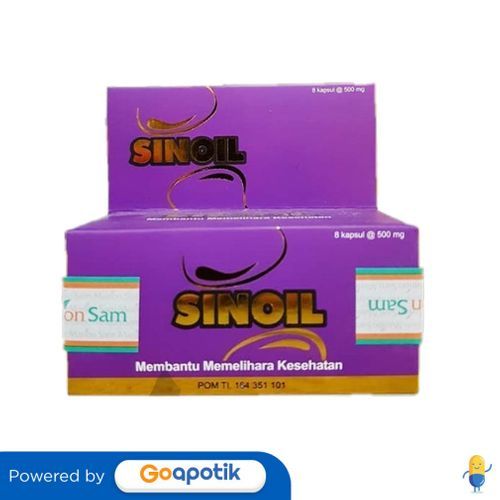 Sinoil 500 Mg Box 8 Kapsul