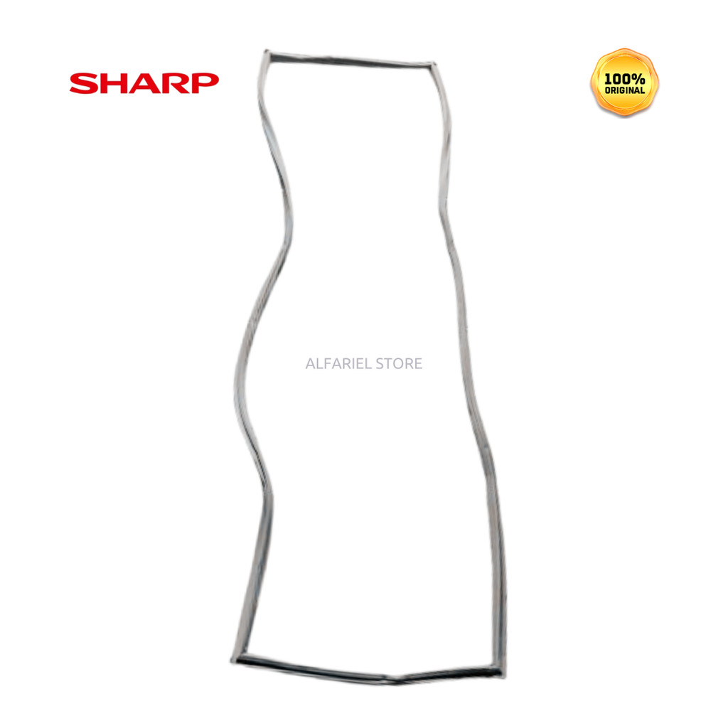 Gasket Karet Seal Kulkas SHARP Pintu Kiri SJ-IS50M-SL SJ-IS61G-BK SJ-IS60M-SL
