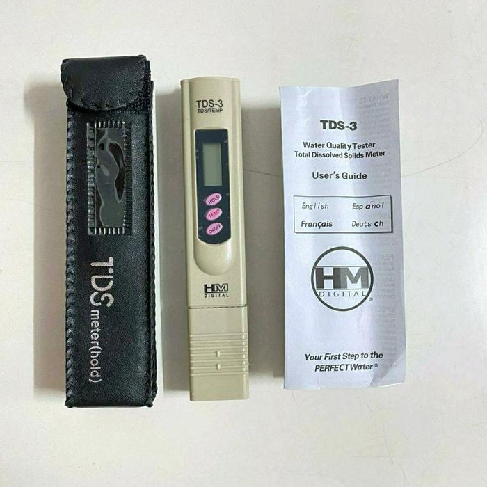 TDS Meter TDS-3 TDS3 HM Digital Original TERLARIS