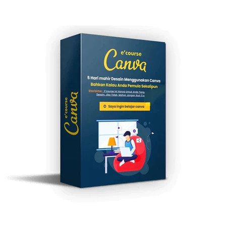 Canva E-Course JAGO CANVA DALAM 5 HARI Mahir Buat Konten Apapun Pakai Canva