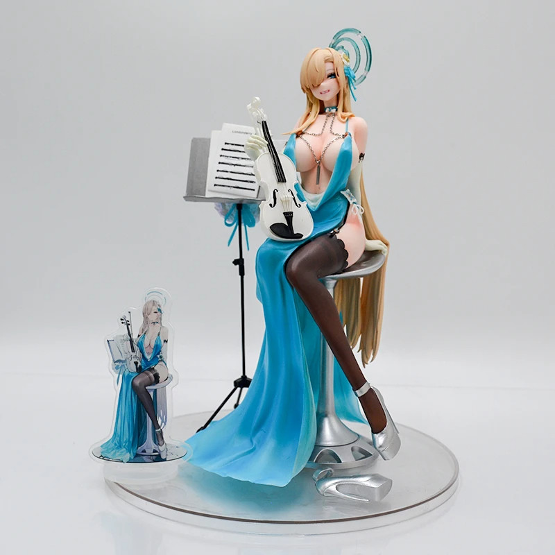 26cm Blue Archive Kosaka Wakamo Anime Girl Figure Ichinose Asuna Bunny Action Figure Onikata Kayoko 