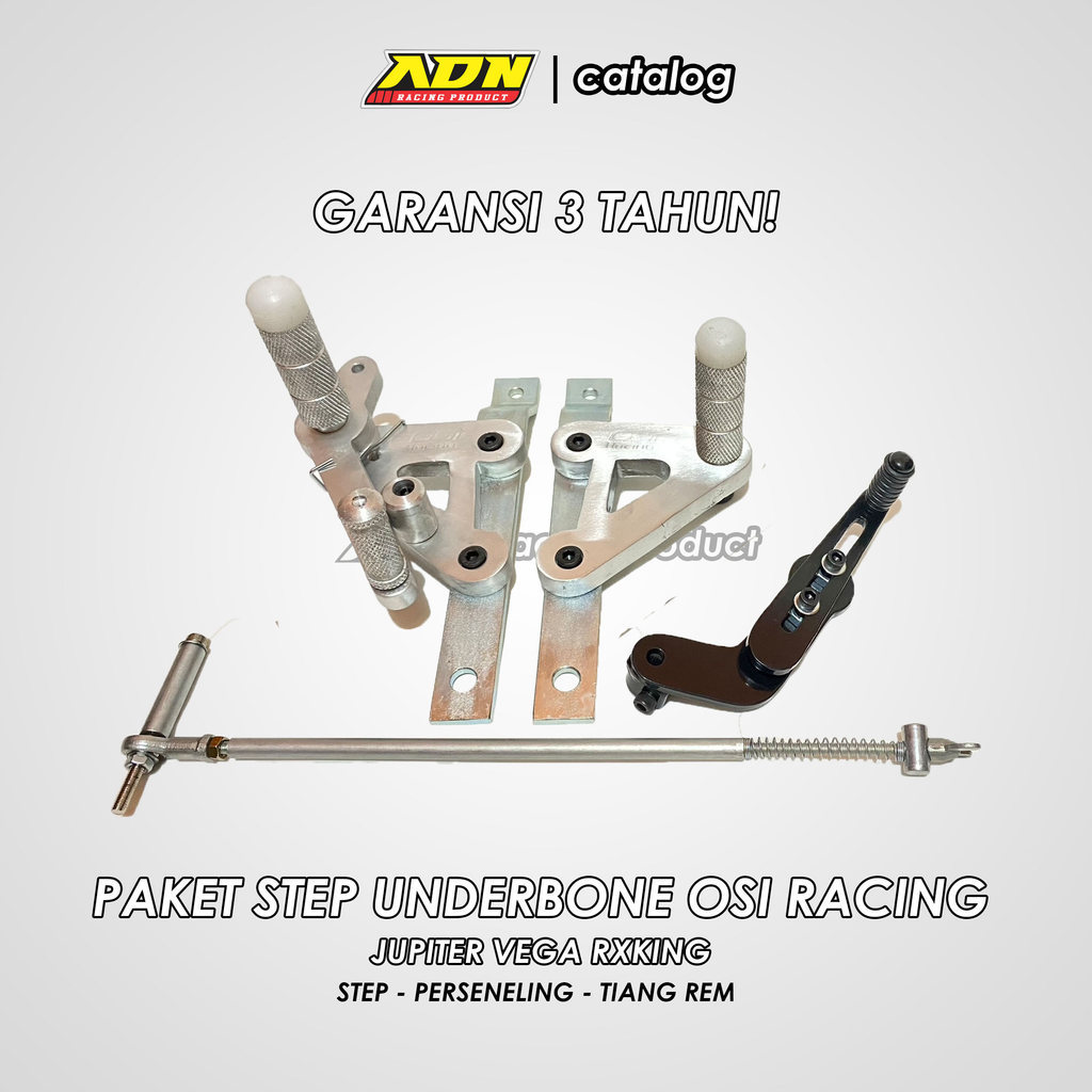 Paket Step UB Underbone Dural OSI Racing Jupiter Rxking