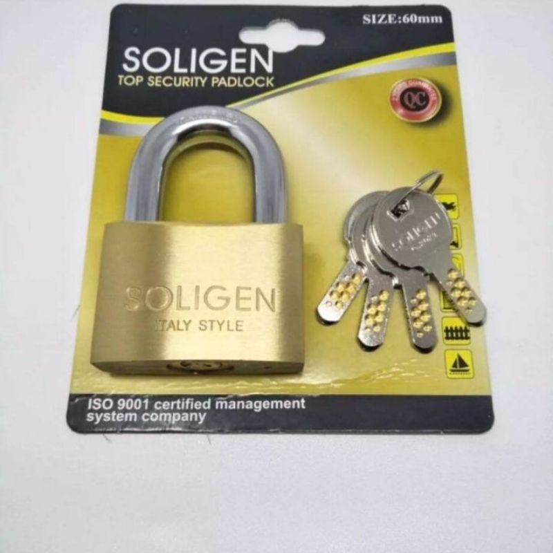 GEMBOK SOLIGEN 40mm S, Gembok SOLIGEN 40mm L, Gembok Soligen 50mm S, Gembok Soligen 50mm L, Gembok S