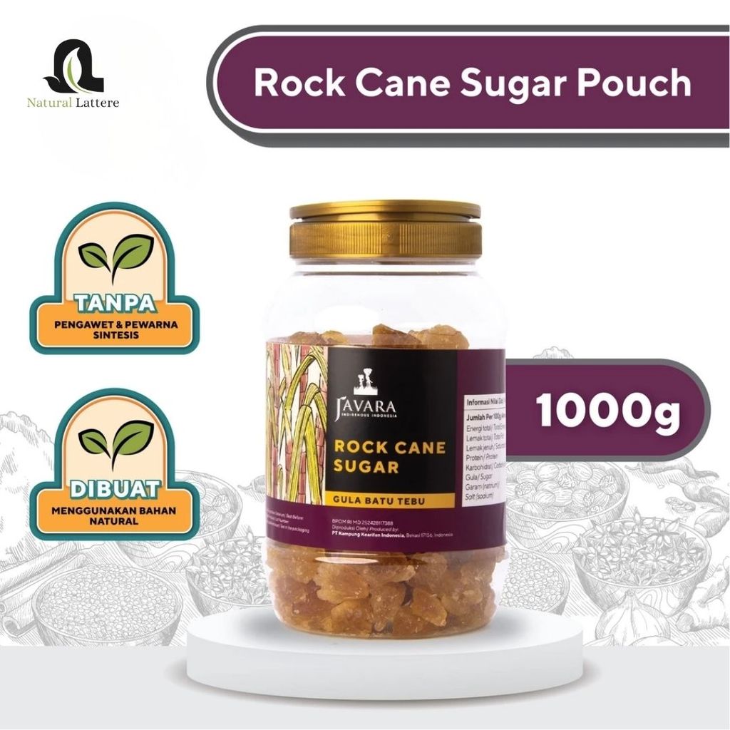 Javara Organik Rock Cane Sugar