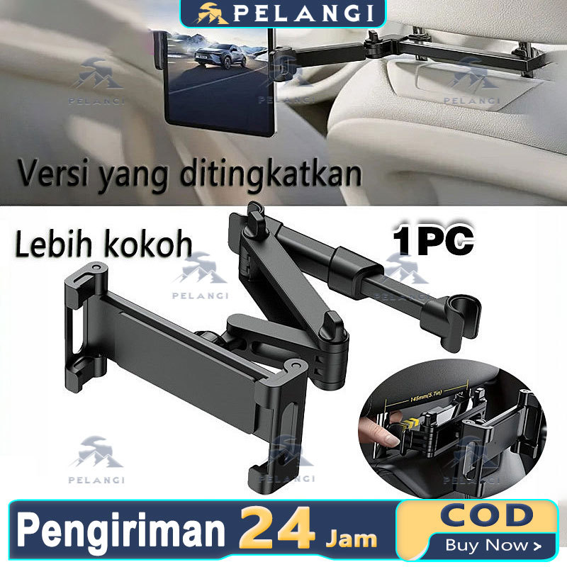 COD Car Phone Holder 360 Derajat Stand HP Jok Mobil Belakang Universal Bisa Untuk Tablet Smartphone 