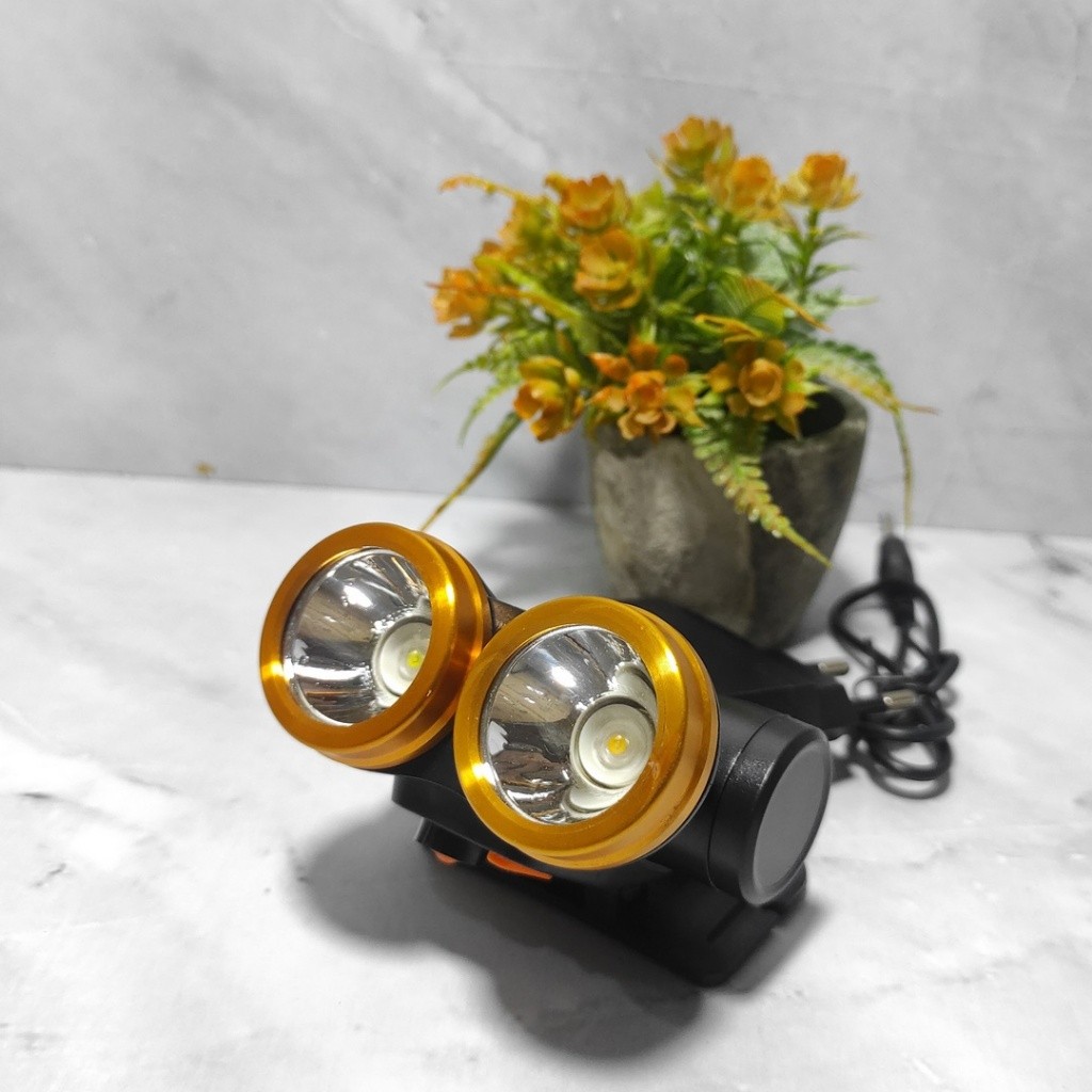 BARU Senter Kepala Sunpro SL-8306 7watt Rechargable