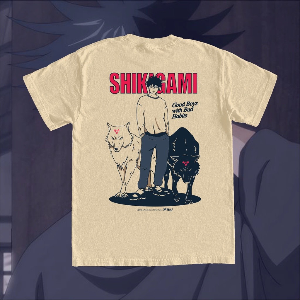 Baju Kaos Anime Kuruu Shikigami tee