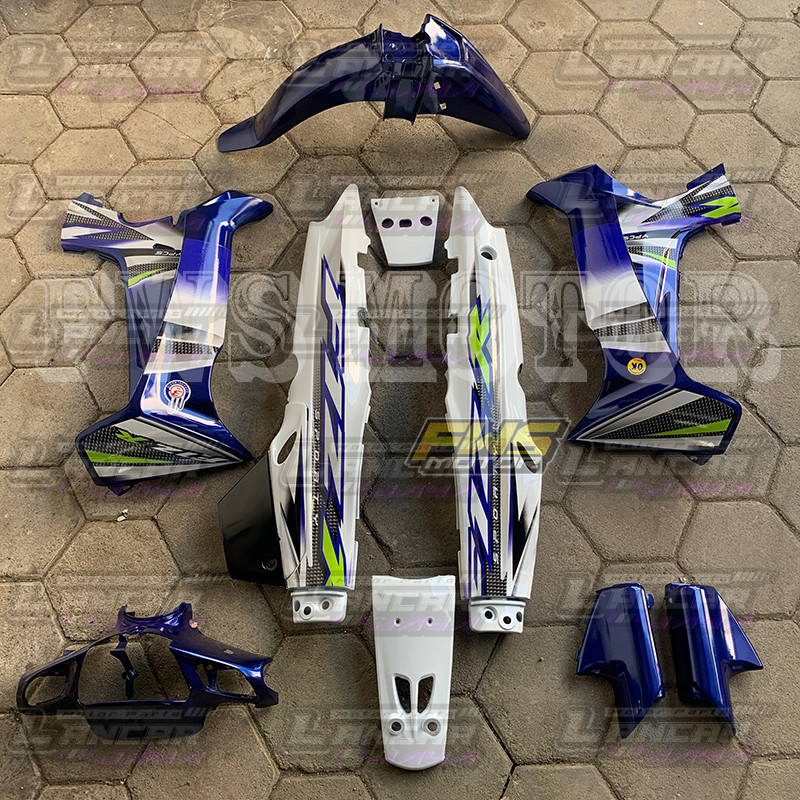 Full set Body Halus Fizr 2004 hijau Stabilo