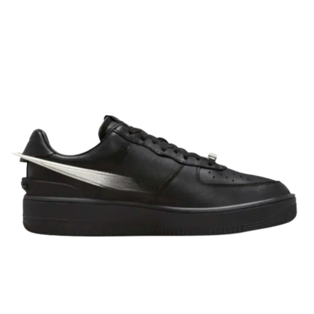 Sepatu Sneaker Air Force 1 X ambsh Black Original