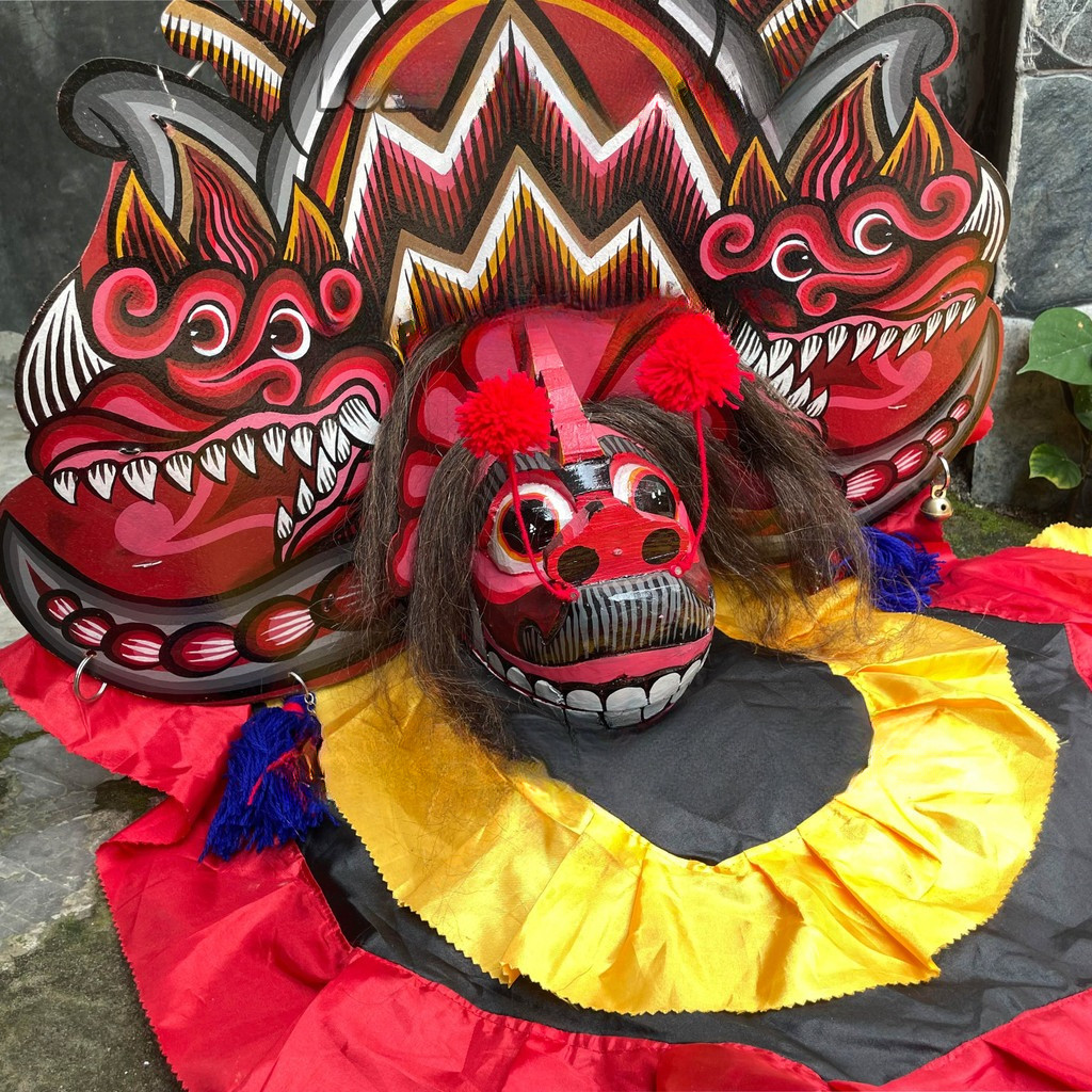 Mainan Tradisional Anak | Caplokan Spons | Barongan Kayu | Barongan Ukir | Barongan Kucingan