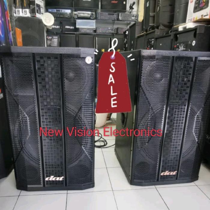PROFESSIONAL SPEAKER PASIF AKTIF DAT F 18 ORIGINAL 18 INCH