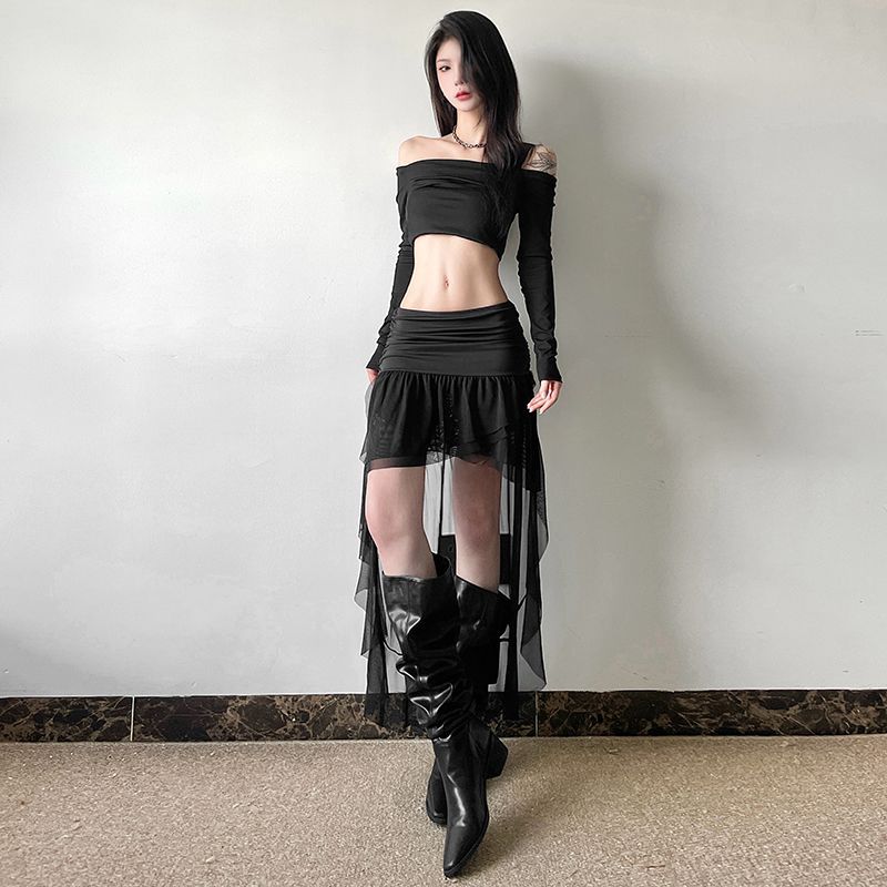 MODISOK Skirt / Rok Pendek High Waist Wanita