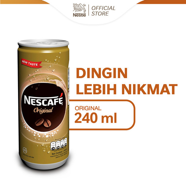 NESCAFE Minuman Kopi Kaleng Original 240 ml