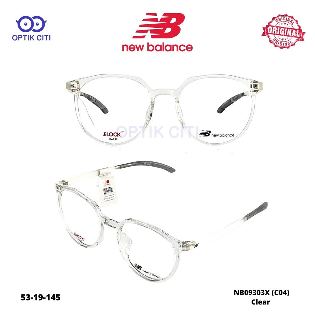 Frame Kacamata Pria Sporty New Balance Original Elock NB 09303