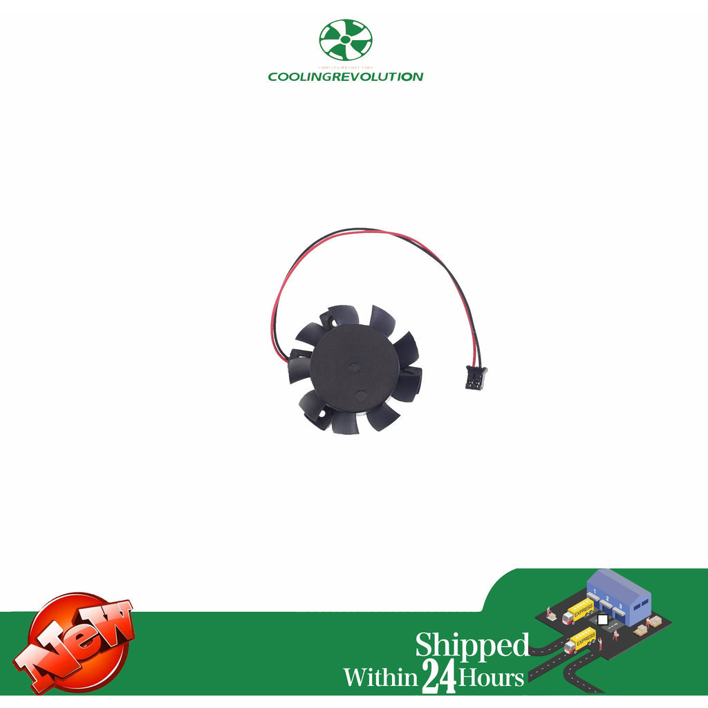 36MM T124010DL(2) DC12V 0.10AMP 2-Pin ASUS HD4550 EAH6450 GT620 GT730 for ASUS HD4550 EAH6450 GT620 