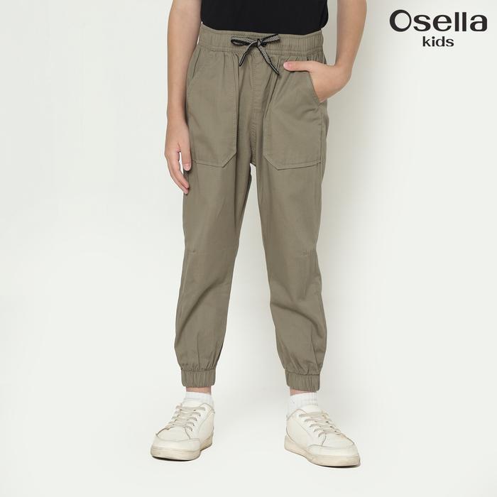 [NEW] Osella Basic Jogger Pants 32875002 | Celana Panjang Joger Anak Laki Laki - Seaport Blue, 10