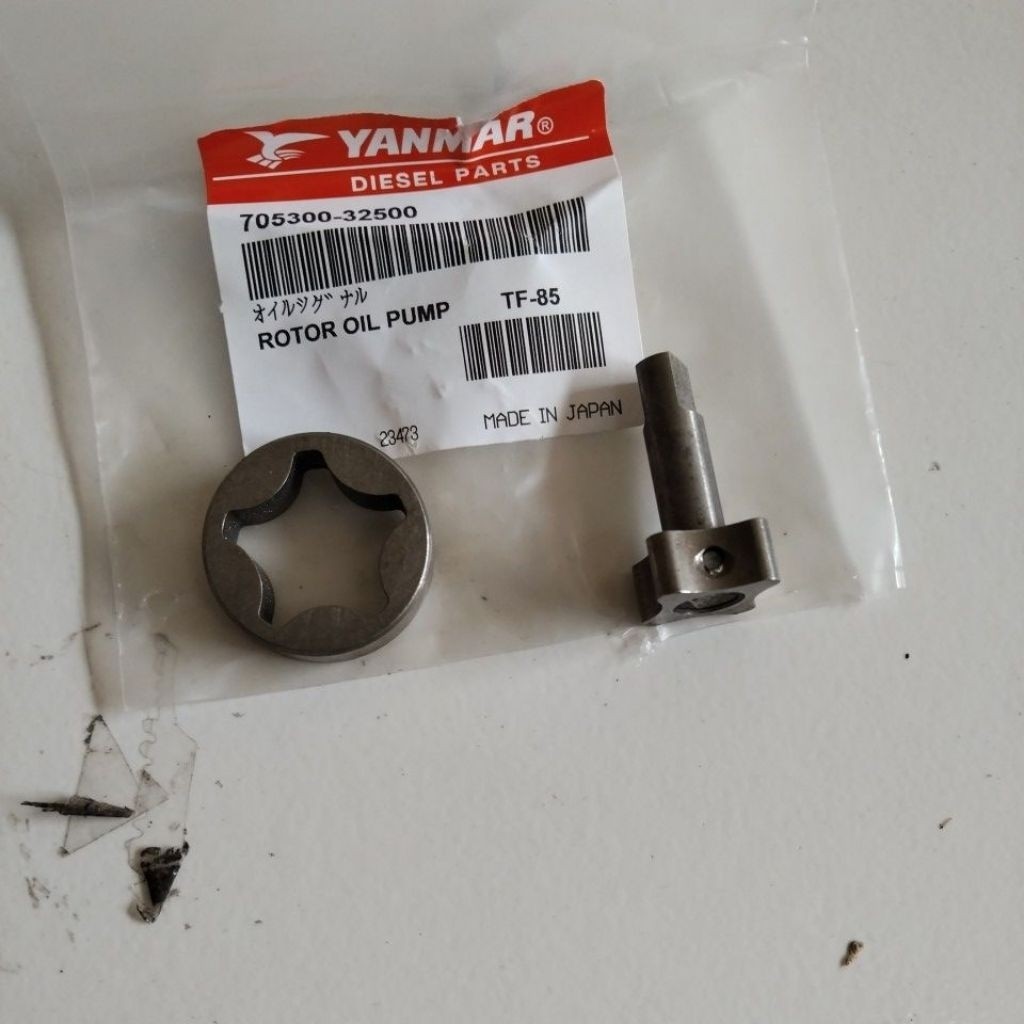 ROTOR OIL PUMP TF85 YANMAR POMPA OLI MESIN DIESEL TF85 YANMAR ORI BEST SELLER