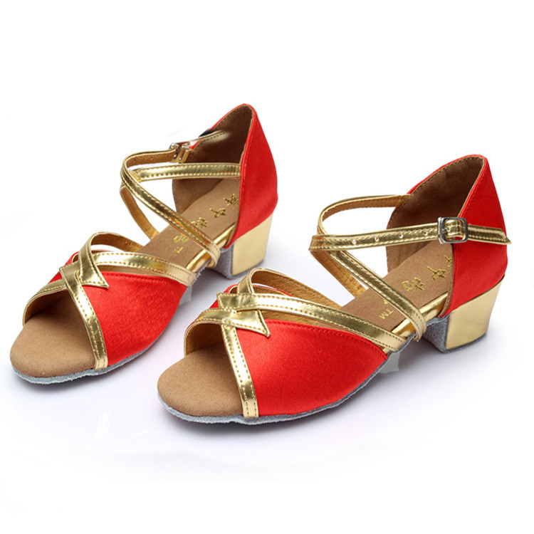 New Dance Shoes Women's Children's Colorful Latin Modern Dance Shoes Latin Dance Shoes