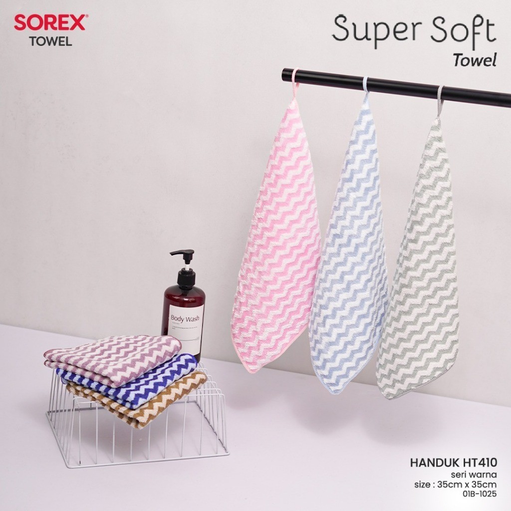 Sorex - Handuk Microfiber Super Soft Sorex Towel HT410