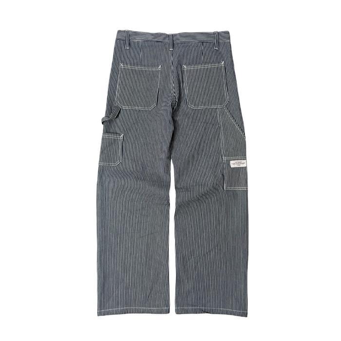 BAGY PANTS CARPENTER WABASH HICKORY | COTTON.EX - HICKORY CARPENTER, M ( 28-29 )