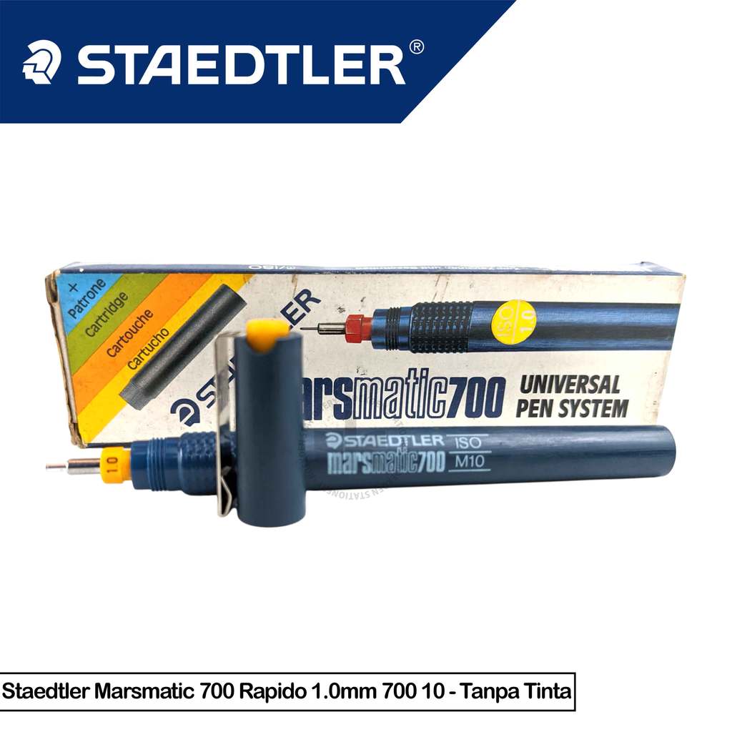 Staedtler Marsmatic 700 Rapido 1.0mm 700 10 - Tanpa Tinta