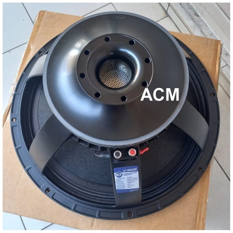 SPEAKER SUBWOOFER RCF 18x600 DOUBLE FIT VC 4 INCH LF18x600