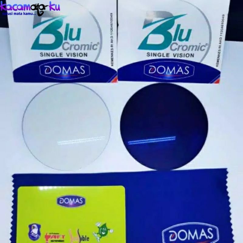 Lensa kacamata SV BLUCROMIC ( bluray + photocromic ) cr hmc Satin