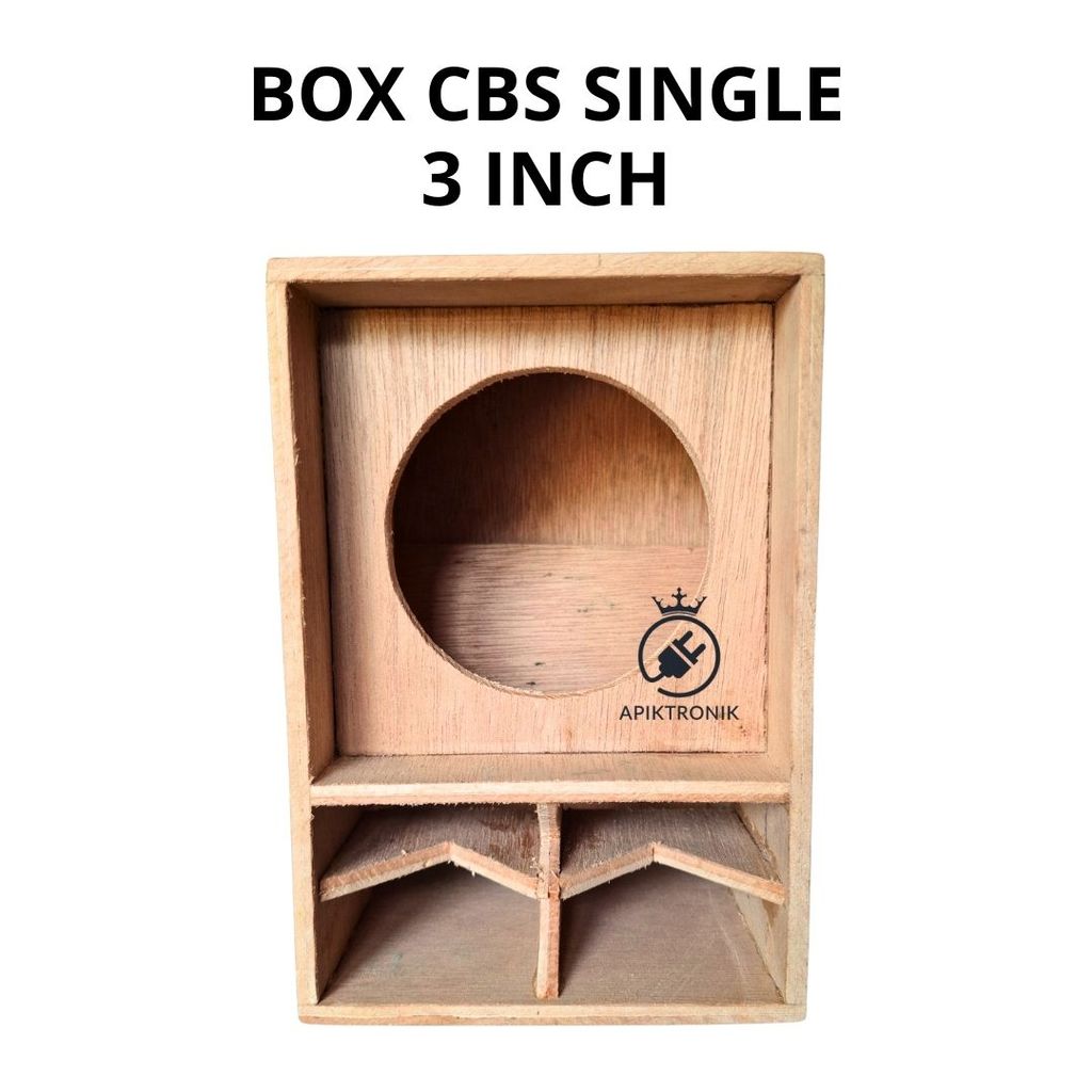 Box Speaker 3 Inch CBS Single Suara Bulat & Jelas untuk Speaker Portable 3 Inch