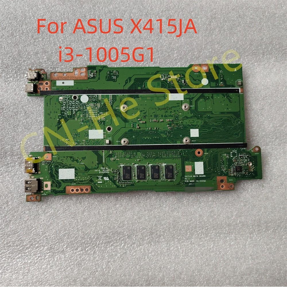 Original X415JA motherboard for Asus X415J X415JA laptop 15-in maine motherboard X415JA R3.1 SRGKF i