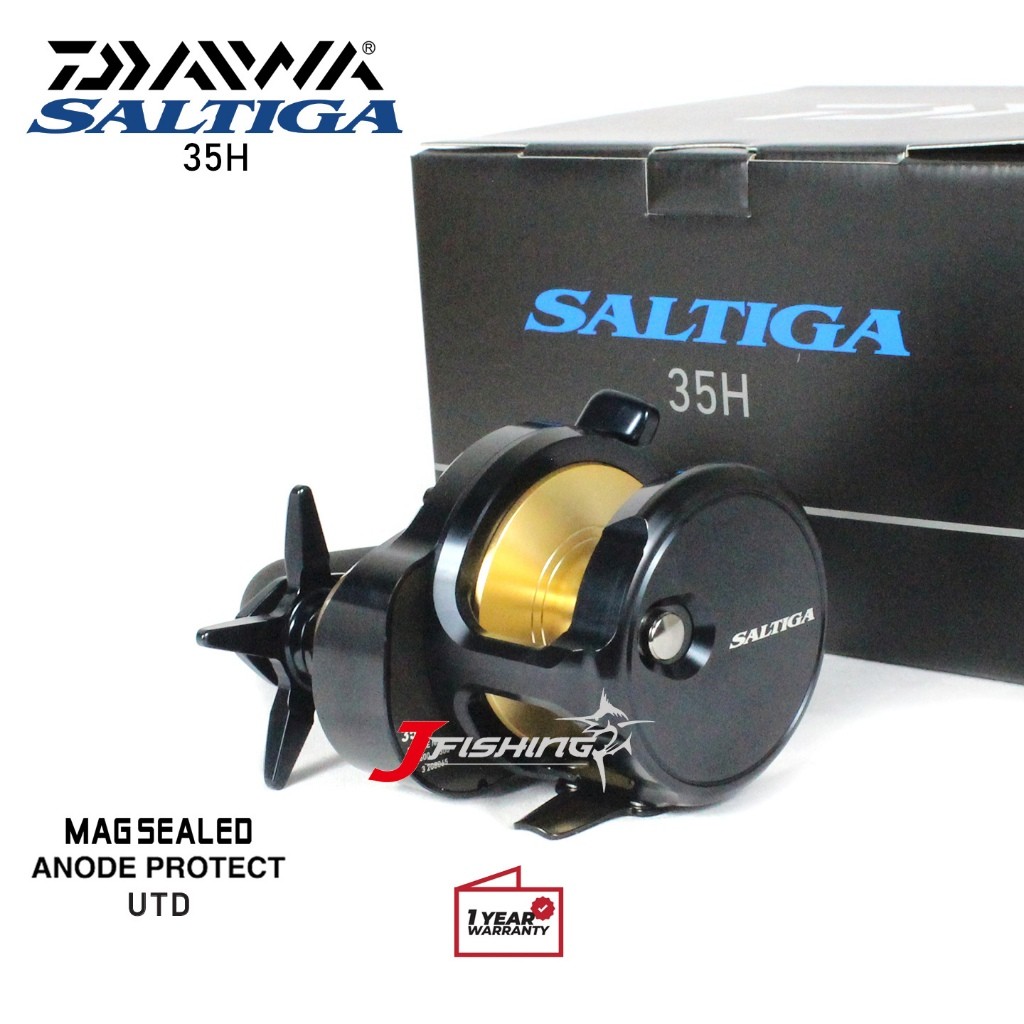 Reel OH DAIWA SALTIGA 35 | New Reel 2025 | Handle kiri & kanan | Resmi