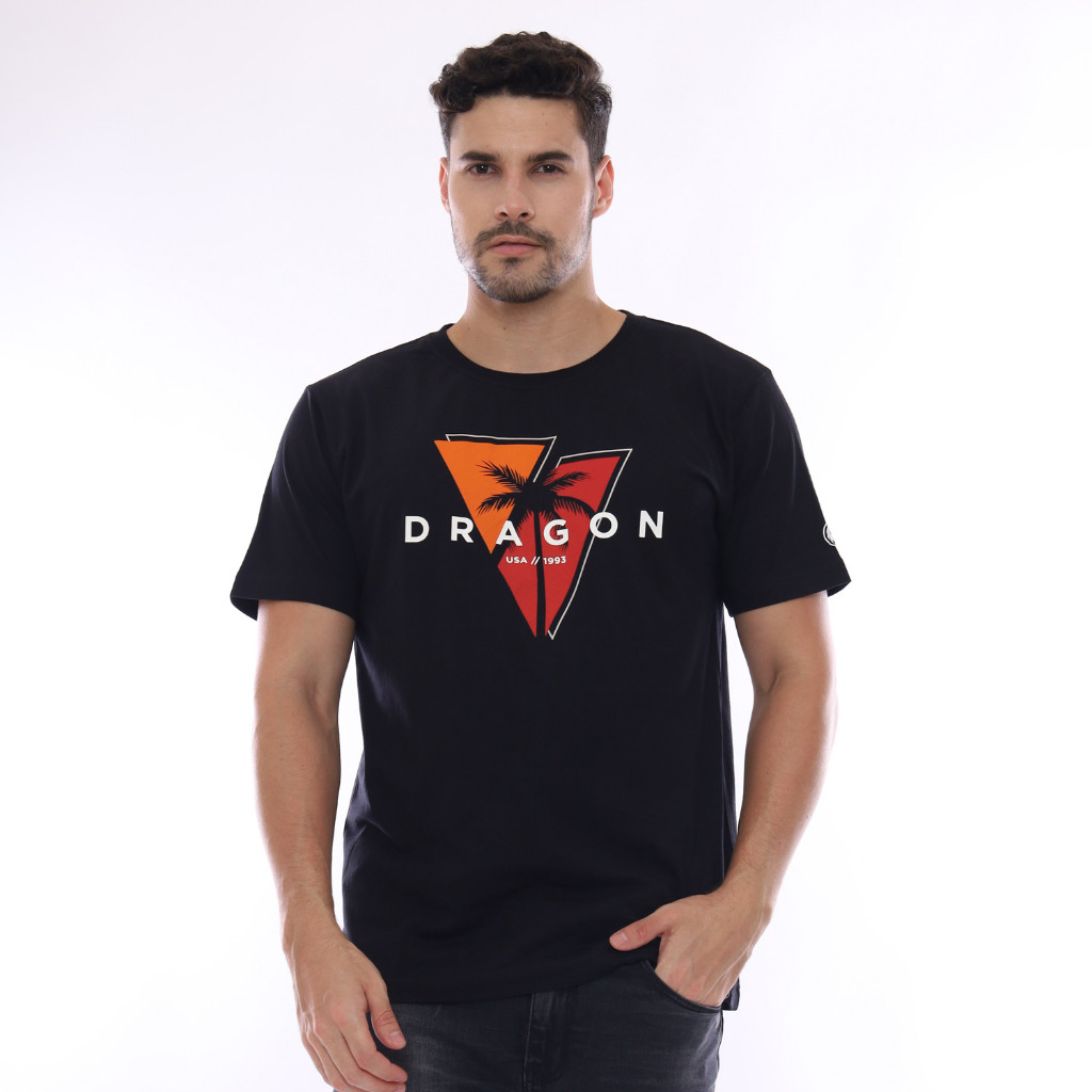 ORI Dragon Kaos Lengan Pendek Pria Dise Planet Surf
